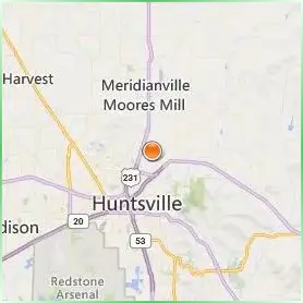 Alabama A & M University Location Map Alabama A & M University Location Map