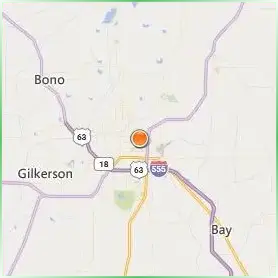 Arkansas State University Location Map Arkansas State University Location Map