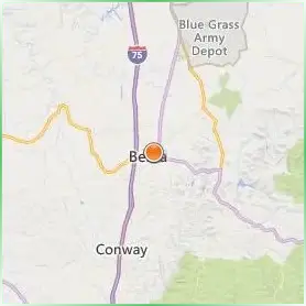 Berea College Location Map Berea College Location Map