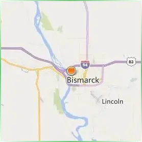 Bismarck State College Location Map
