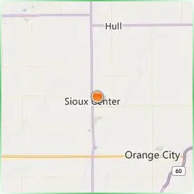 Dordt University Location Map