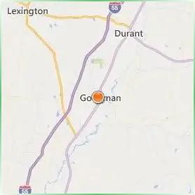 Holmes Community College Location Map Holmes Community College Location Map