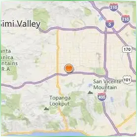Los Angeles Pierce College Location Map Los Angeles Pierce College Location Map