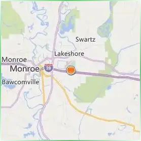 Louisiana Delta Community College Location Map Louisiana Delta Community College Location Map