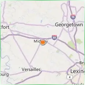 Midway University Location Map