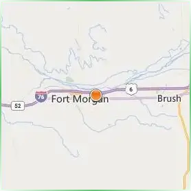 Morgan Community College Location Map