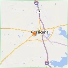 Navarro College Location Map Navarro College Location Map