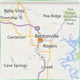 NorthWest Arkansas Community College Location Map