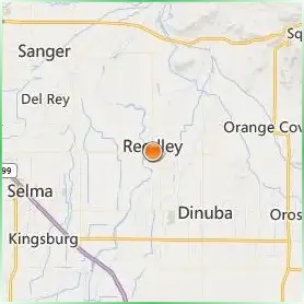 Reedley College Location Map Reedley College Location Map