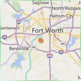 Texas Christian University Location Map Texas Christian University Location Map