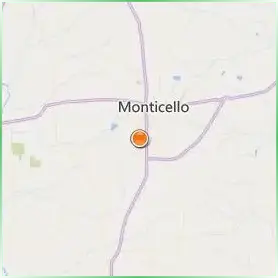 University of Arkansas at Monticello Location Map University of Arkansas at Monticello Location Map