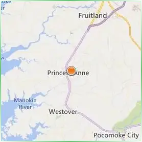 University of Maryland Eastern Shore Location Map University of Maryland Eastern Shore Location Map