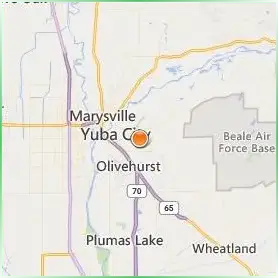 Yuba College Location Map